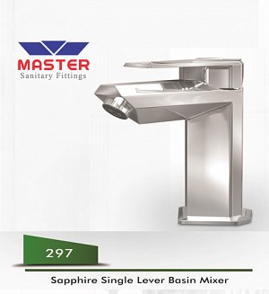 Master Gold Series Sapphire Single Lever Basin Mixer (297)
